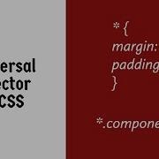 Universal CSS Class Selector