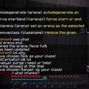 How To Make Classes In Mob Arena In Game