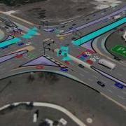 Animation Of Proposed Continuous Flow Intersection At RM 1431 And Parmer Lane