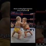 Never Ending Fight Between Java Vs Python Shorts Coding Shortsvideo