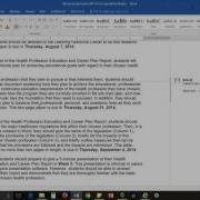 AHP 101 Writing Packet Guide