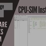 01 CPU Sim Installation And Hardware Modules CPU SIM Computer System Architecture Practicals