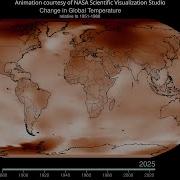 Global Temperature Anomalies From 1880 To 2025
