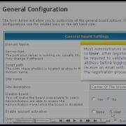 Configuring Your Board In PhpBB