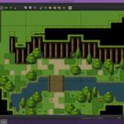 RPG Maker MV Mapping A Forest Timelapse
