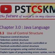 SEM2 CHAPTER 3 3 Use Of Control Structure