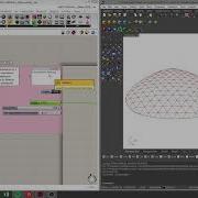 Dynamic Relaxation Of Planar Grid
