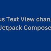 Text View Jetpack Compose Android