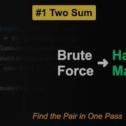 LeetCode 1 Two Sum In Java Brute Force Vs Hash Map O N The Duckiest Way To Solve It Fast