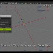 Joint On Curve Tool Maya Python