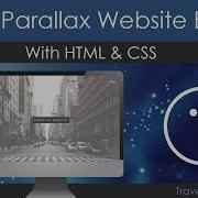 Basic Parallax Website With HTML CSS