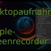 Simplescreenrecorder Desktopaufnahmen