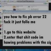 BFH How TO FIX ERROR 22 PB 2014