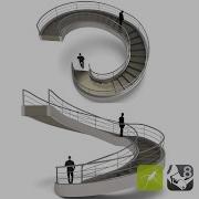 Grasshopper Tutorial For Rhino 3D Parametric Design Spiral Stairs Part 1