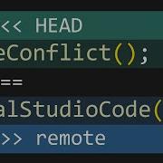 Устранение конфликта слияния в коде Visual Studio обновление 2022 г