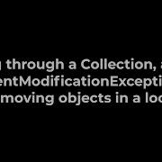 Java Iterating Through A Collection Avoiding ConcurrentModificationException 5solution
