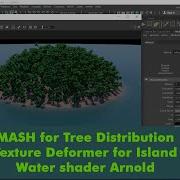 Maya Mash Basics Tutorial Texture Deformer Scatter World Random