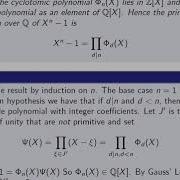Cyclotomic Polynomials