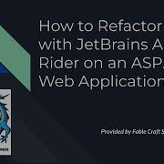 How To Refactor Code With JetBrains AI Assistant In Rider On An ASP NET Web Application