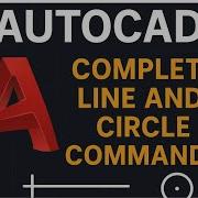 Line And Circle Commands Of AutoCAD