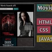 Movie API Using Javascript Simple Javascript Project Javascript Htmltutorial Css Frontend