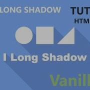 Simple Long Shadow For Shapes And Text Длинная тень у фигур и текста CSS Vanilla JavaScript