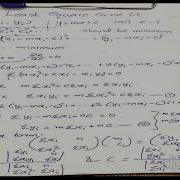 IV Sem MSc Physics Python Practical Linear Least Square Curve Fitting