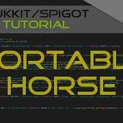 Minecraft Bukkit Spigot Plugin Tutorial 27 Portable Horse