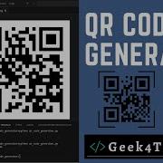 Python QR Code Generator Creating QR Code In Python Python Projects For Beginners