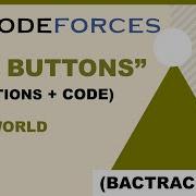 BACKTRACKING Program Of TWO BUTTONS Codeforces Competitive Programming Hello World