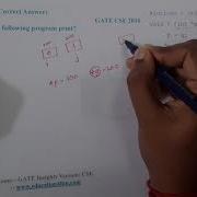 GATE CSE 2010 Q C PROGRAMMING Data Structure GATE Insights Version CSE