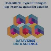 HackerRank Type Of Triangles Sql Interview Question Solution