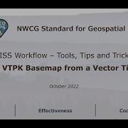 Creating A Local Vector Tile Package From A Vector Tile Layer Service