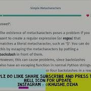 Python Tutorial Part 9 1 Khushi Ozha Python Sololearn Module 9