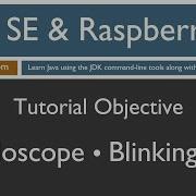 Java And Raspberry Pi Programming Oscilloscope And A Blinking LED
