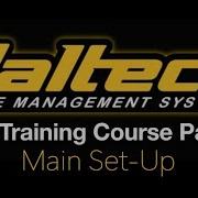 Haltech Elite NSP Training Course Part 6 Main Set Up Evans Performance Academy
