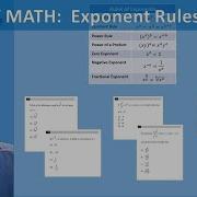 SAT Math Exponent Rules