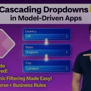 Cascading Dropdowns In Model Driven Power Apps