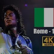 Michael Jackson Human Nature Live In Rome May 23rd 1988 4K60FPS