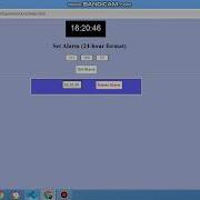 Alarm Clock Using JavaScript