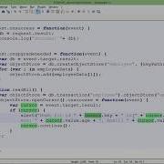 HTML5 Indexed DB