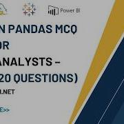 Тест по Python Pandas для аналитиков данных Часть 1 10 вопросов с примерами и пояснениями