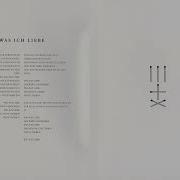 Rammstein Was Ich Liebe Instrumental