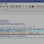 Understanding Float And Double Belajar Bahasa C Menggunakan Dev C