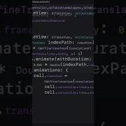 Top To Bottom Animation On UITableviewCell In Swift
