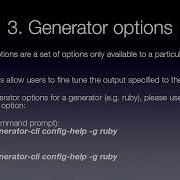 Advanced OpenAPI Generator 3 Generator Options