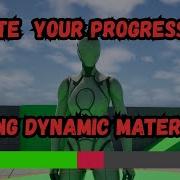 Animate Progress Bar Using Dynamic Material Unreal Engine 5