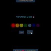 Christmas Light HTML CSS JS