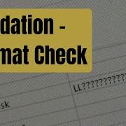 MS Access 2016 Validation Format Check