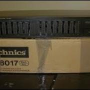 Technics SH 8017 Stereo Graphic Equalizer 7 Band EQ Demo